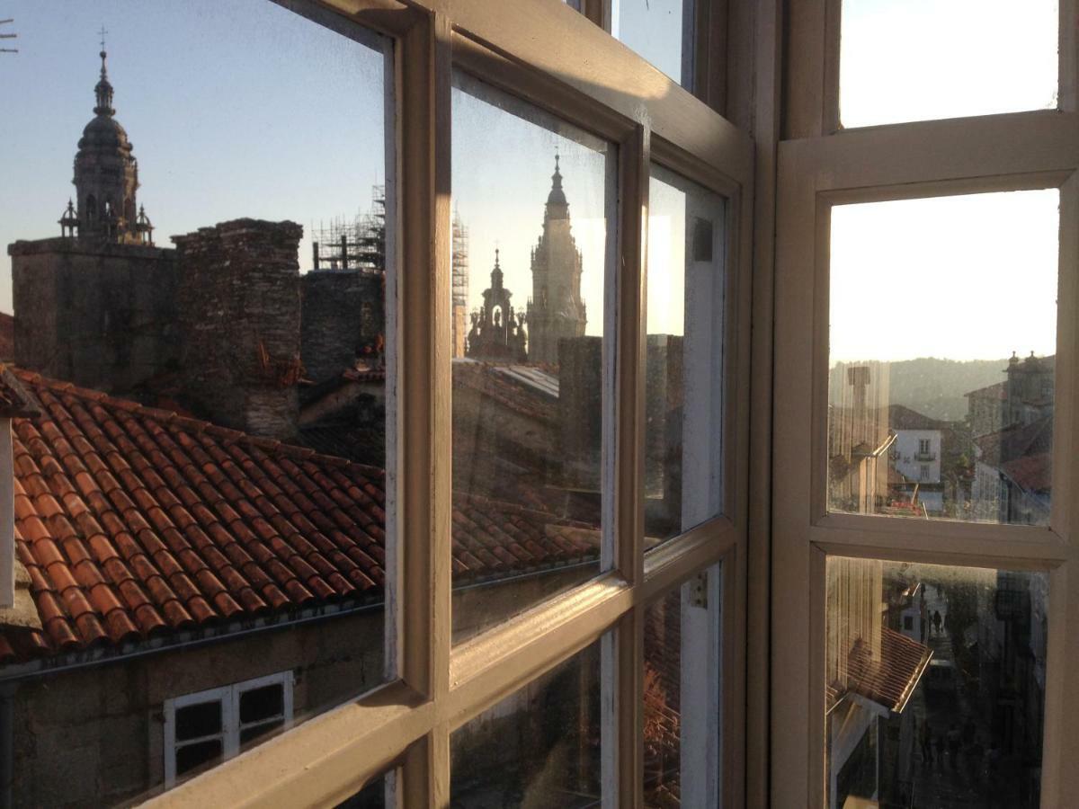 Apto. En Plaza De Cervantes Lägenhet Santiago de Compostela Exteriör bild